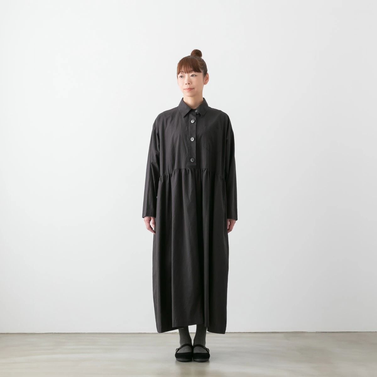 SARAHWEAR サラウェア Co/Wo Poplin Country Dress コットン ウール ポプリン カントリードレス Rachel C71284