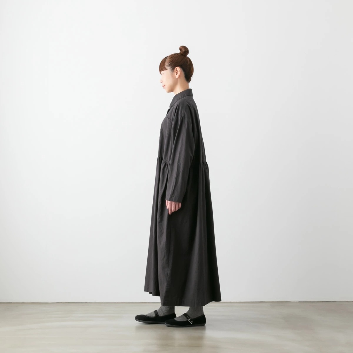 SARAHWEAR サラウェア Co/Wo Poplin Country Dress コットン ウール ポプリン カントリードレス Rachel C71284