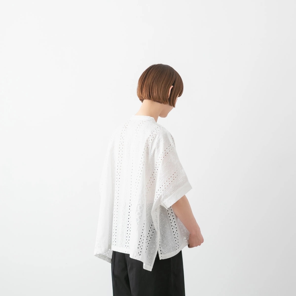 ✨ mio0630 ✨おまとめ2点45rpm カットワーク半袖ブラウス他 Vincent et Mireille バンソン エ ミレイユ スリーブレス ブラウス 4色