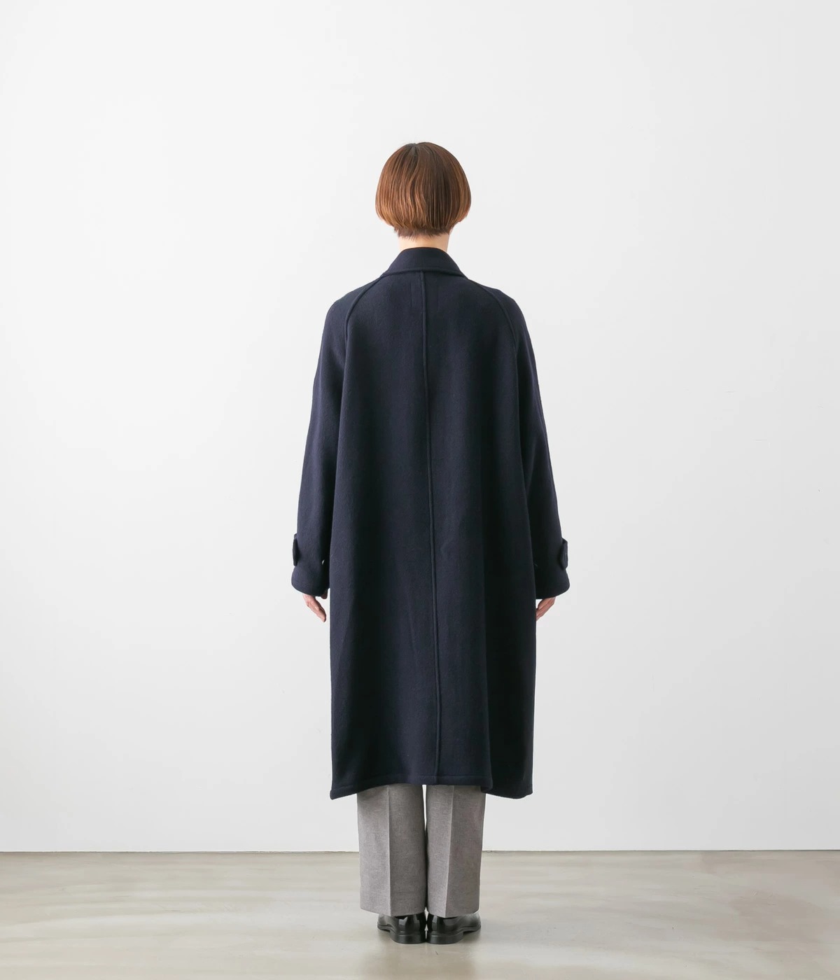 HTS エイチティーエス HEAVY WEIGHT WOOL TWILL BALMACAAN COAT ウール