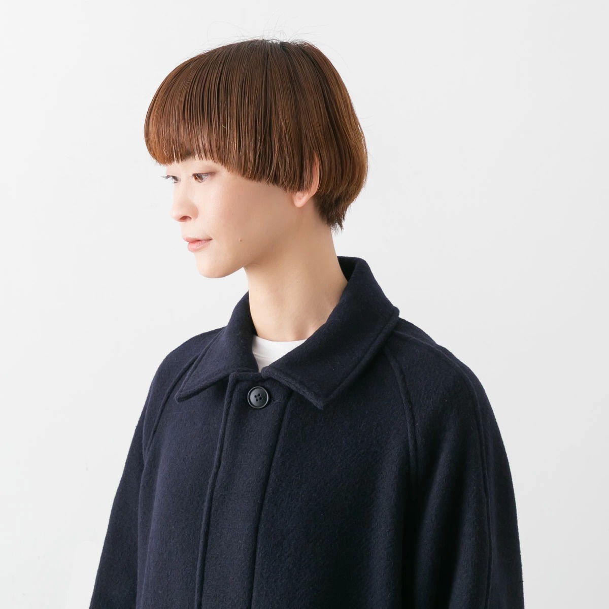 HTS エイチティーエス HEAVY WEIGHT WOOL TWILL BALMACAAN COAT ウール