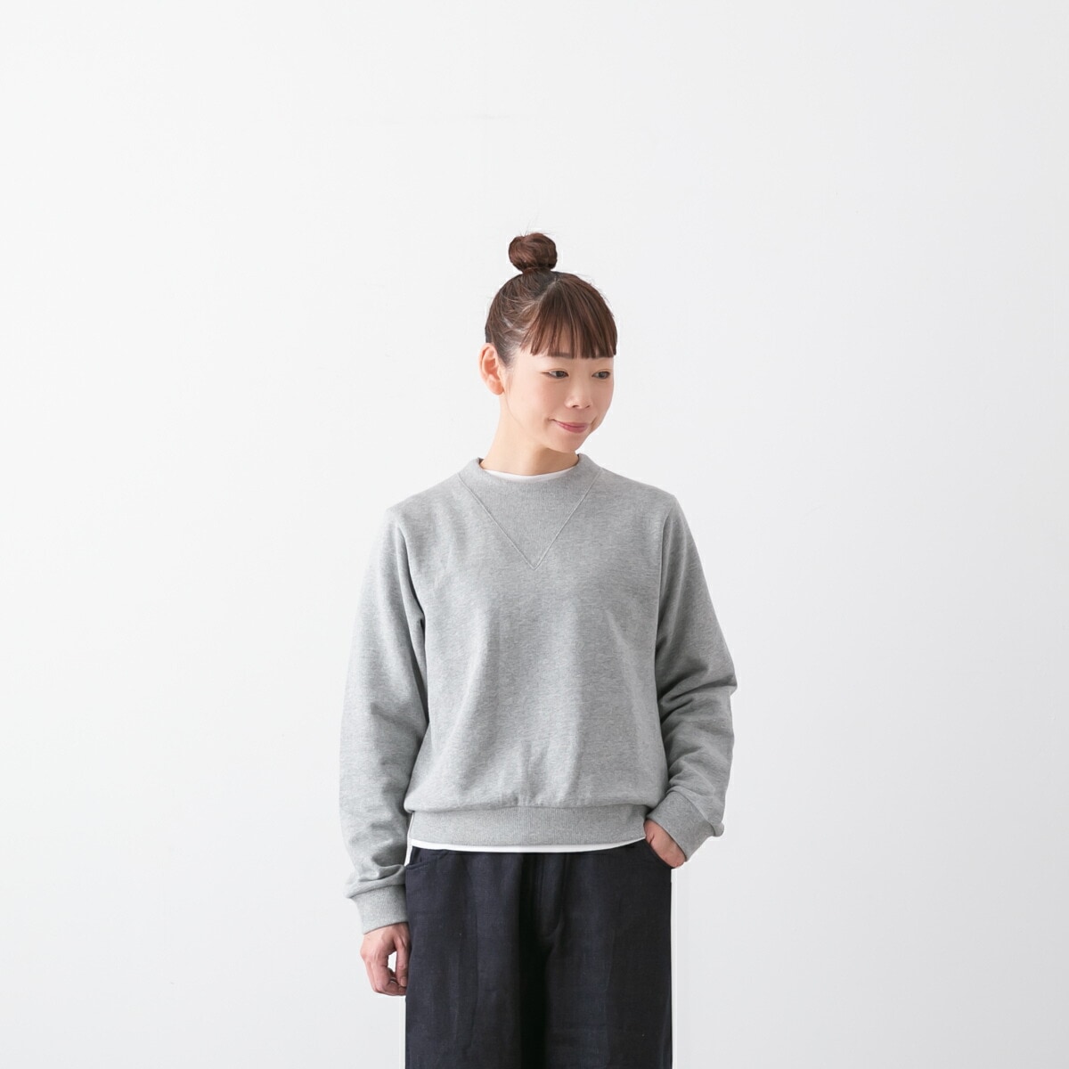 SETTO UTILITY セット ユーティリティ V SWEAT Vネック スウェット 3色 STSW0006