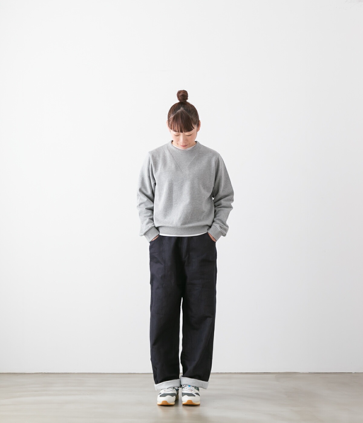 SETTO UTILITY セット ユーティリティ V SWEAT Vネック スウェット 3色 STSW0006