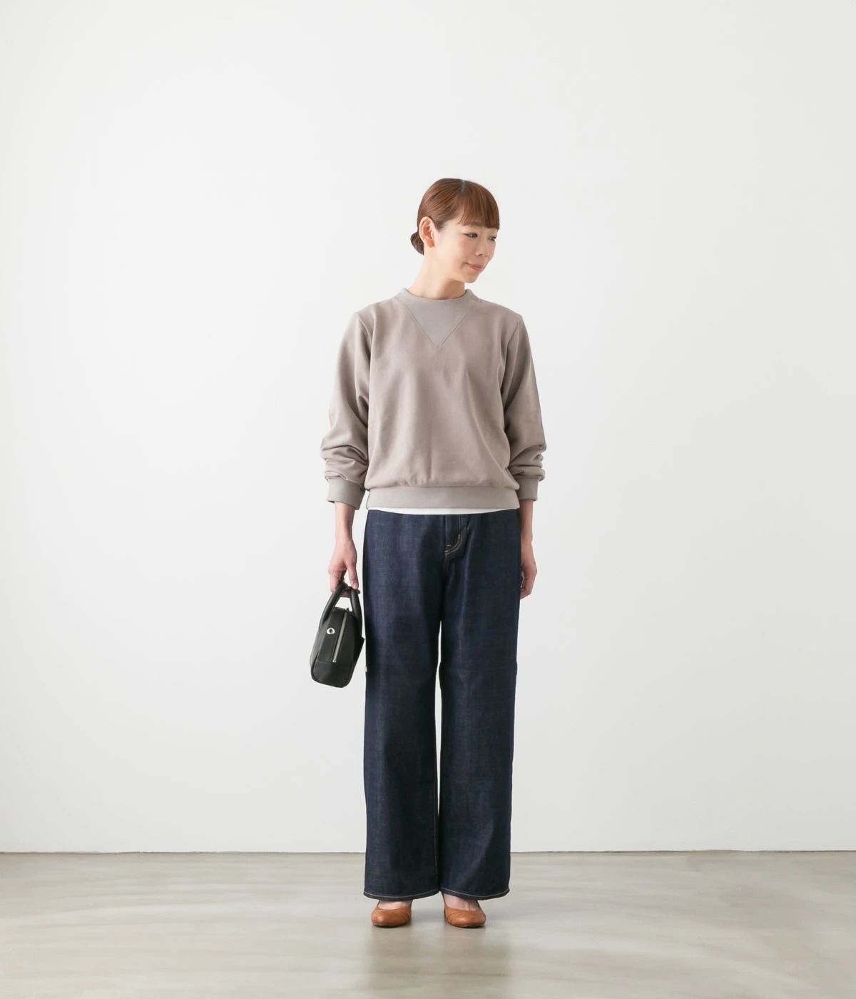 caqu サキュウ FS wide boys ワイド ボーイズ パンツ 2色 24008