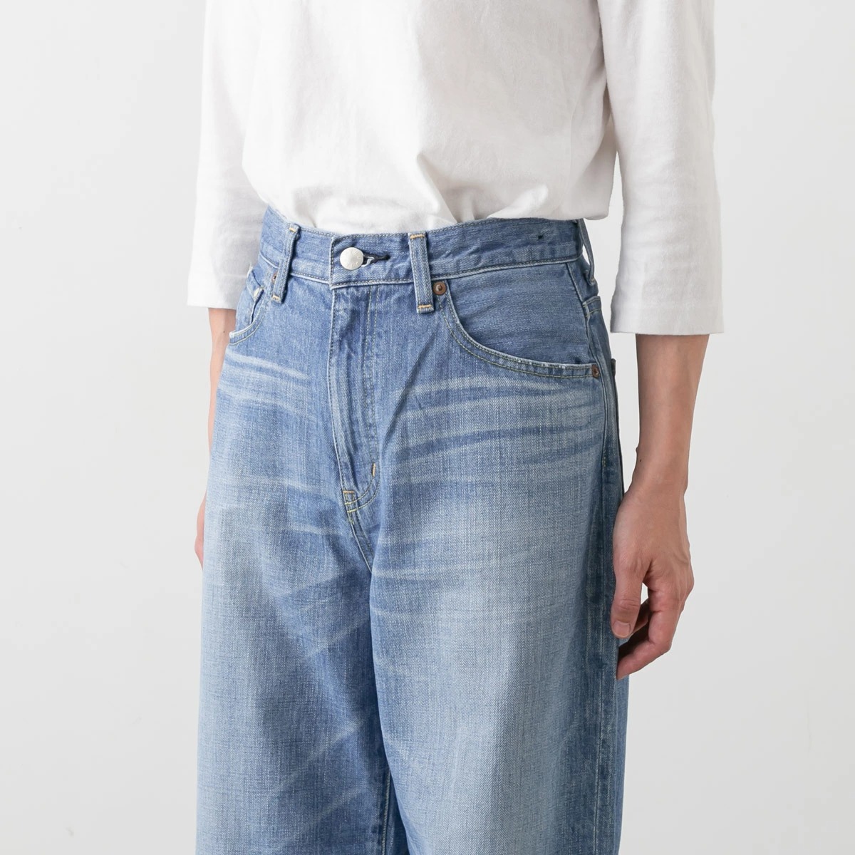 caqu サキュウ FS wide boys ワイド ボーイズ パンツ 2色 24008