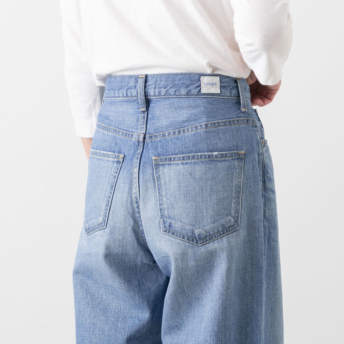 caqu サキュウ FS wide boys ワイド ボーイズ パンツ 2色 24008