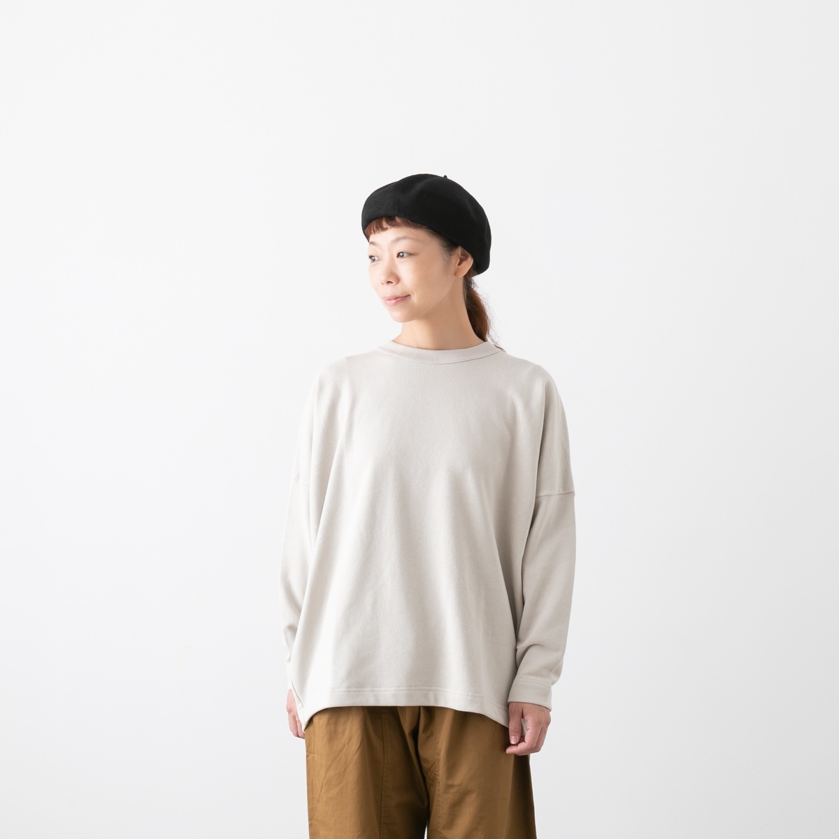 TRAVAIL MANUEL トラバイユ マニュアル ヴィンテージ裏毛 クルーネック プルオーバー 2005-53