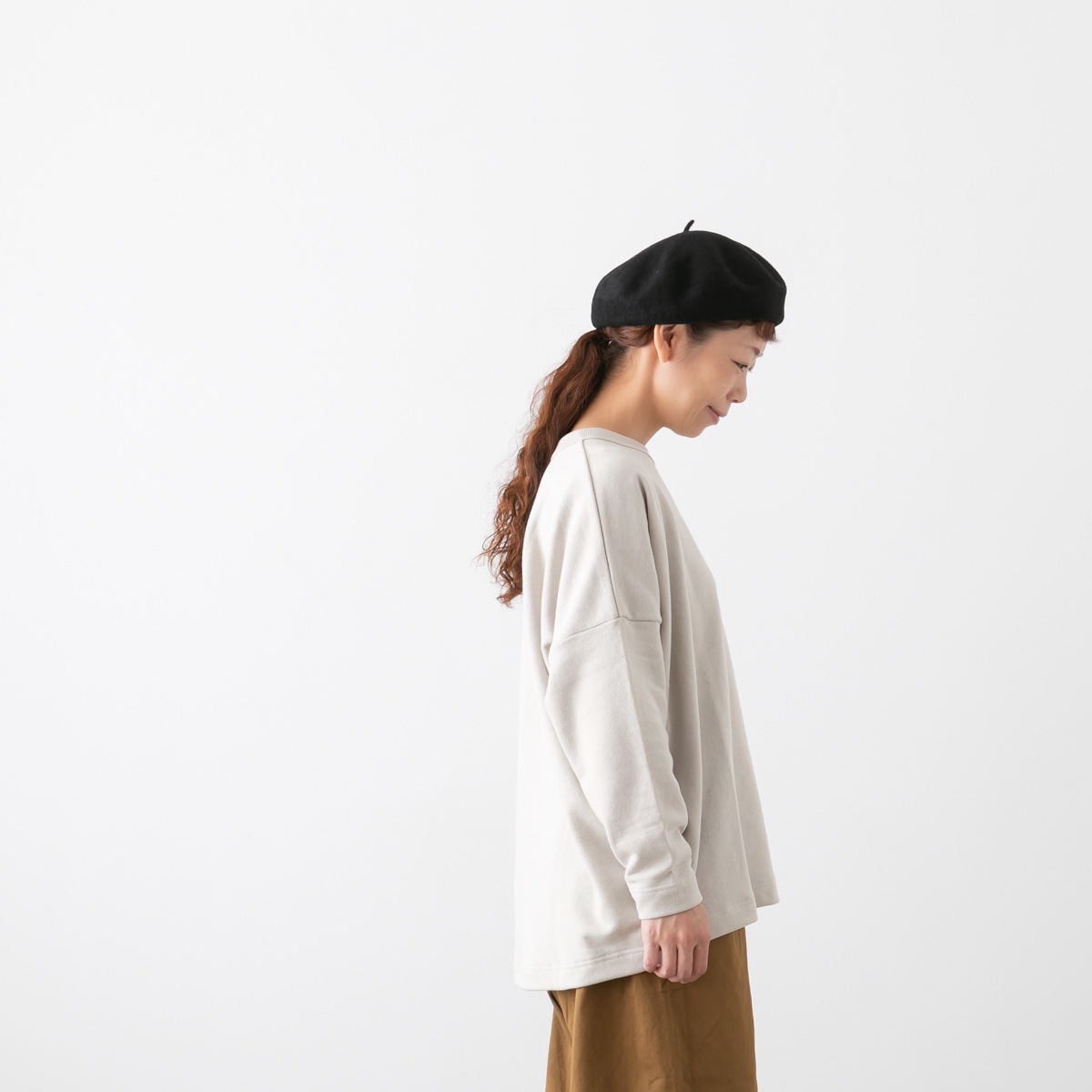 TRAVAIL MANUEL トラバイユ マニュアル ヴィンテージ裏毛 クルーネック プルオーバー 2005-53