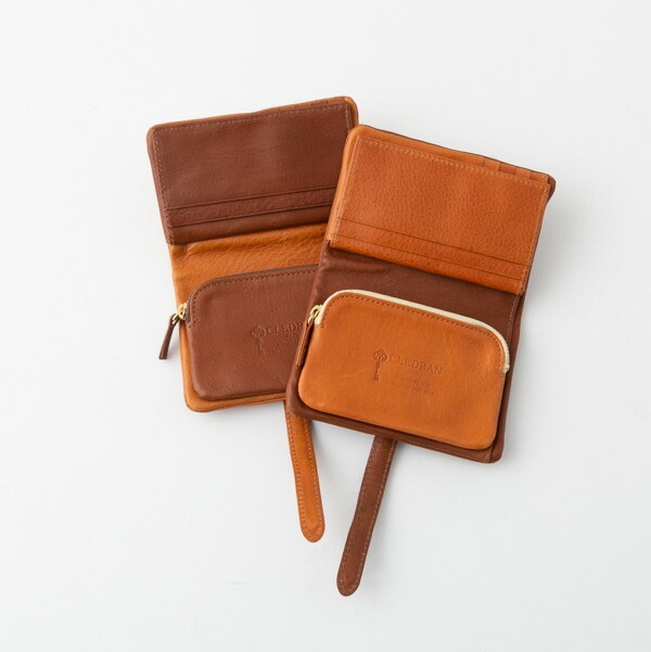 CLEDRAN クレドラン レザー 二つ折り ウォレット ADORE WALLET M 9色 S6218