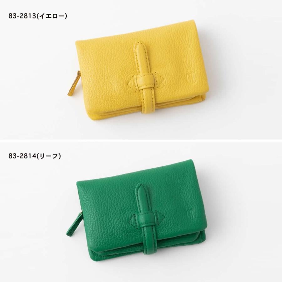 CLEDRAN クレドラン レザー 二つ折り ウォレット ADORE WALLET M 9色 S6218