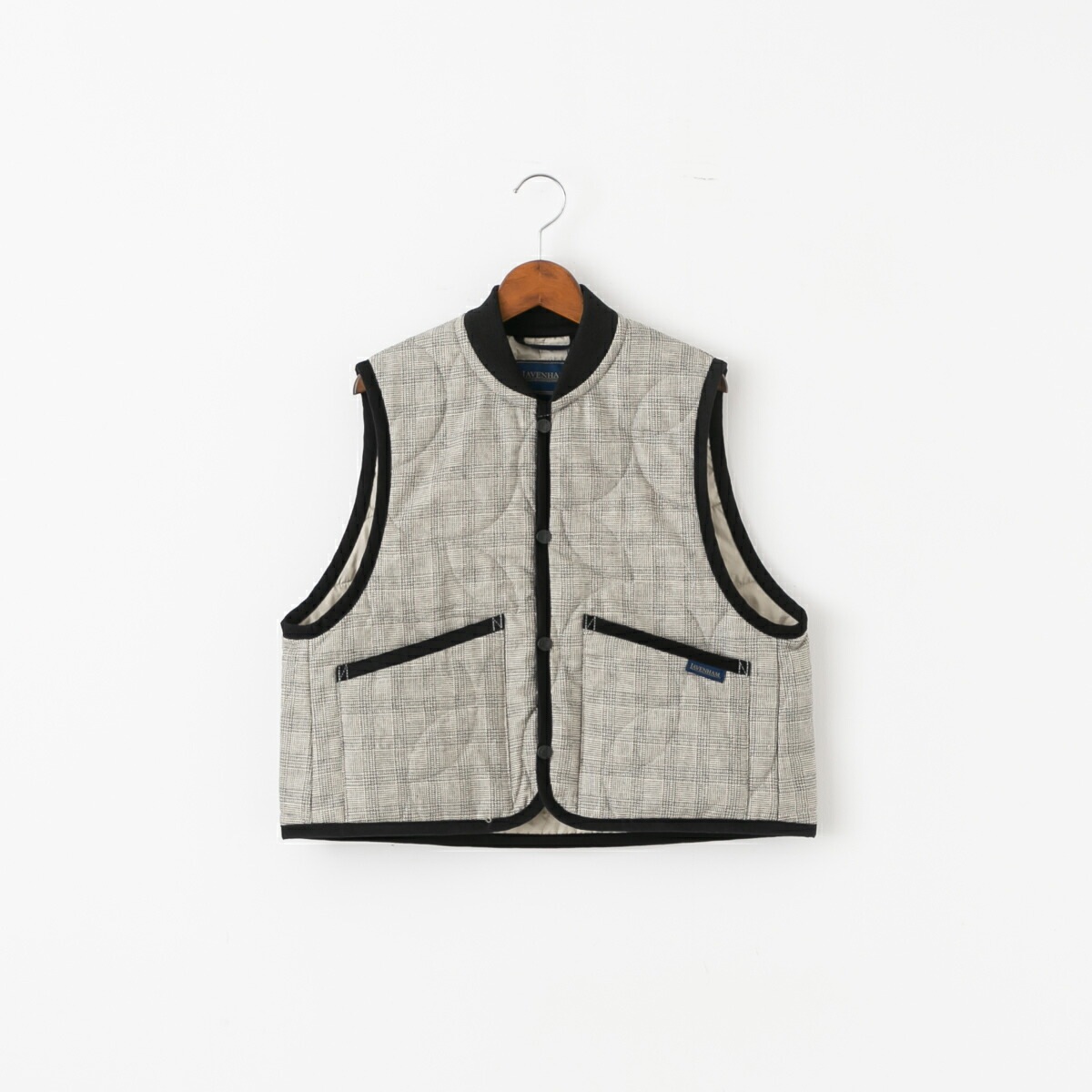 LAVENHAM ラベンハム キルティング ベスト 2色 CROPPED BOMBER GILET