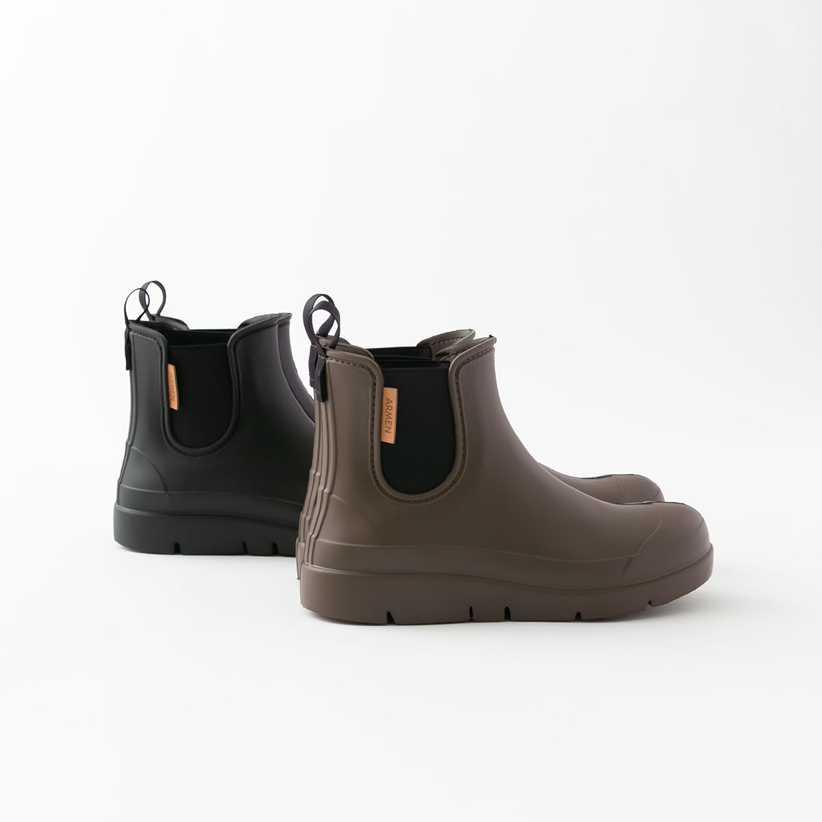 ARMEN アーメン サイドゴアレインブーツ LMNAM2501