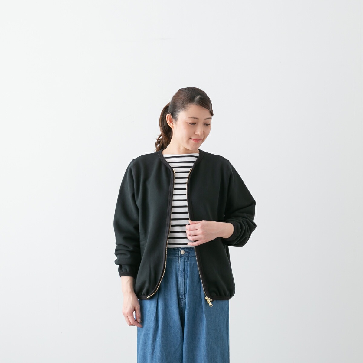 AVALONE ダブルジップ カーディガン AVALONE ダブルジップ カーディガン ダブルジップカーディガン≪手洗い