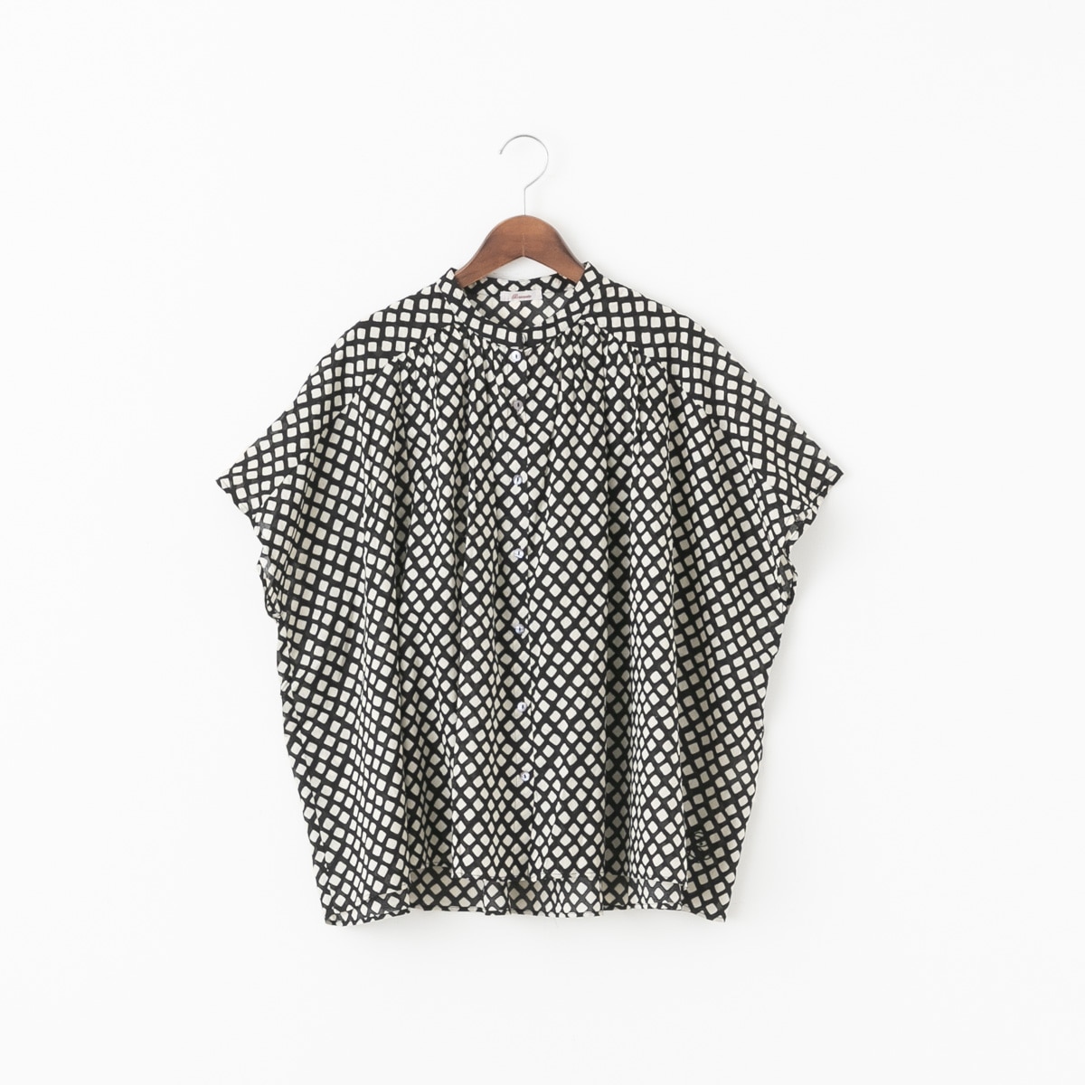 D.M.G Brocante ドミンゴ ブロカント インド プリント フロンセ シャツ