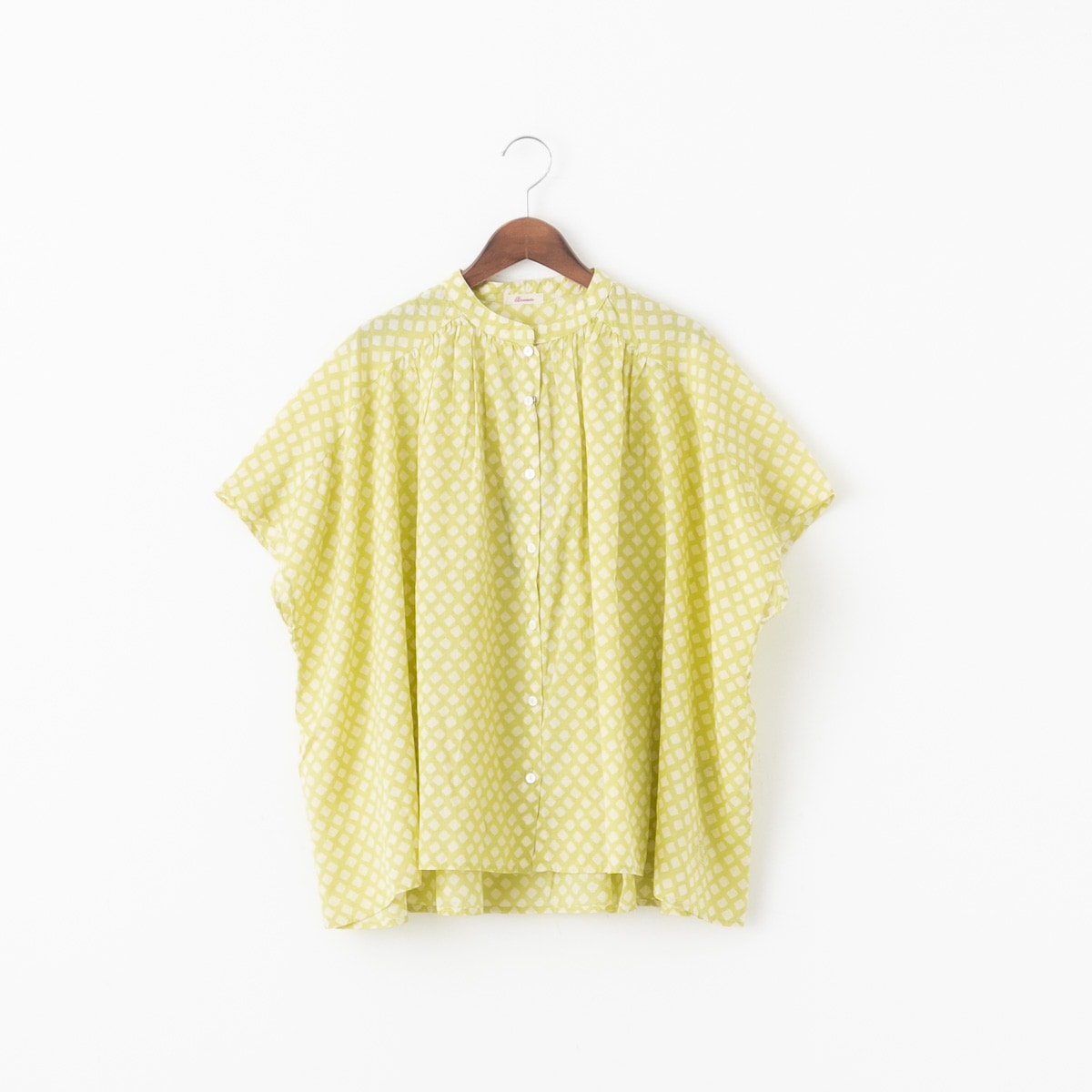 D.M.G Brocante ドミンゴ ブロカント インド プリント フロンセ シャツ