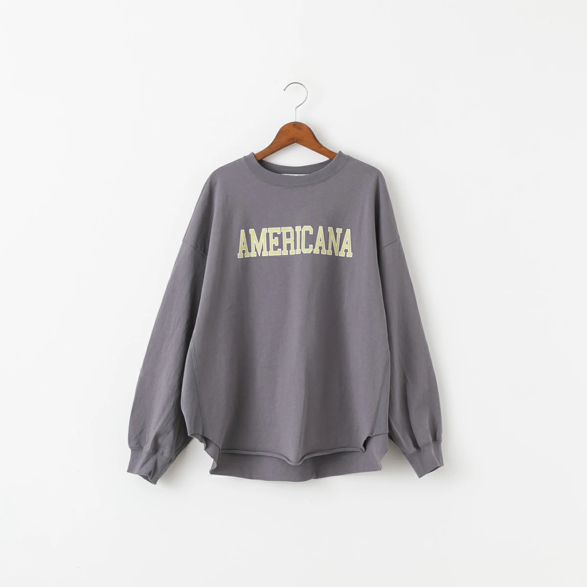 Americana アメリカーナ USED加工 ロングスリーブ Tシャツ 4色 BRF-783A/3