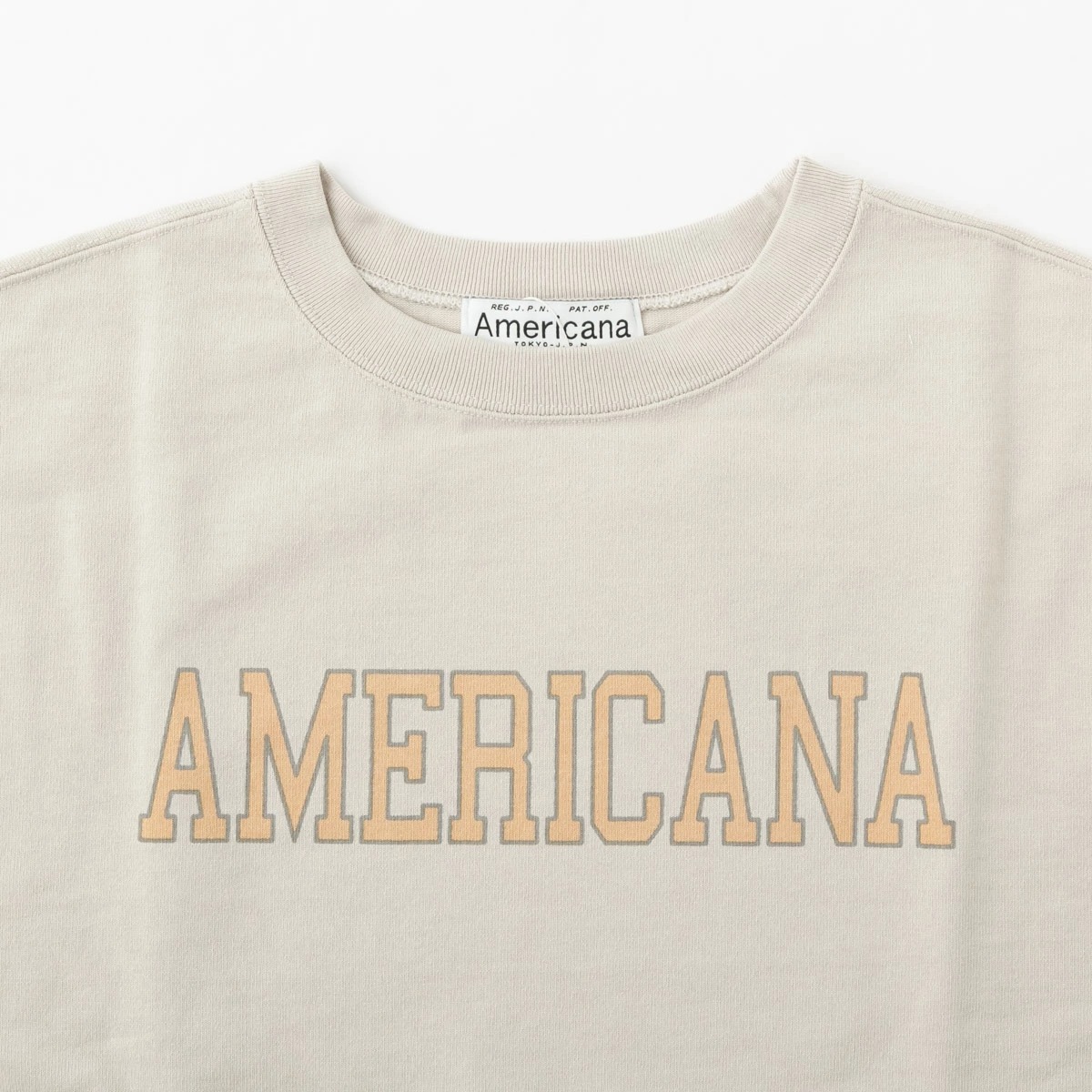 Americana アメリカーナ USED加工 ロングスリーブ Tシャツ 4色 BRF-783A/3