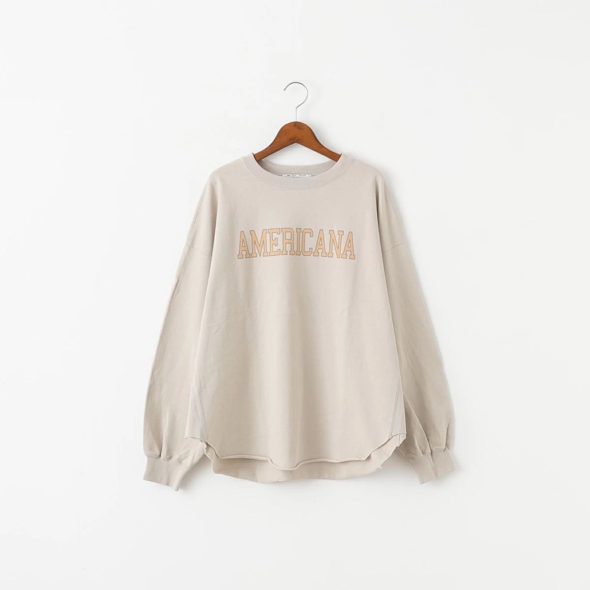 Americana アメリカーナ USED加工 ロングスリーブ Tシャツ 4色 BRF-783A/3