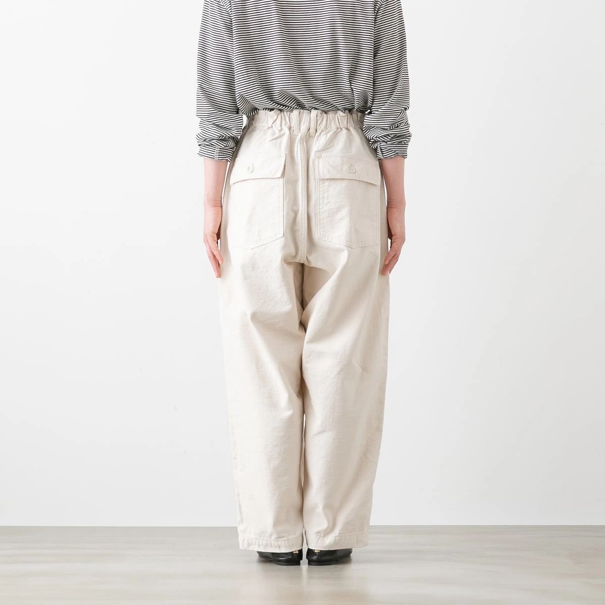 Ordinary fits オーディナリーフィッツ JAMES FATIGUE BACK SATIN ファティーグ ジェームス パンツ 4色 101J-02-326