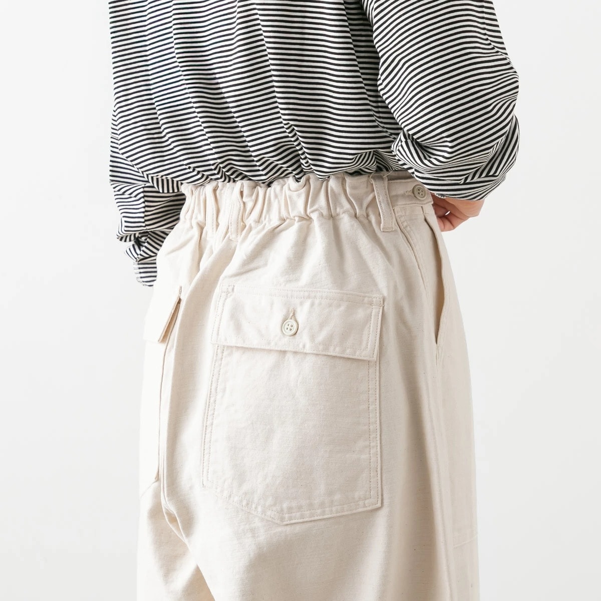 Ordinary fits オーディナリーフィッツ JAMES FATIGUE BACK SATIN ファティーグ ジェームス パンツ 4色 101J-02-326