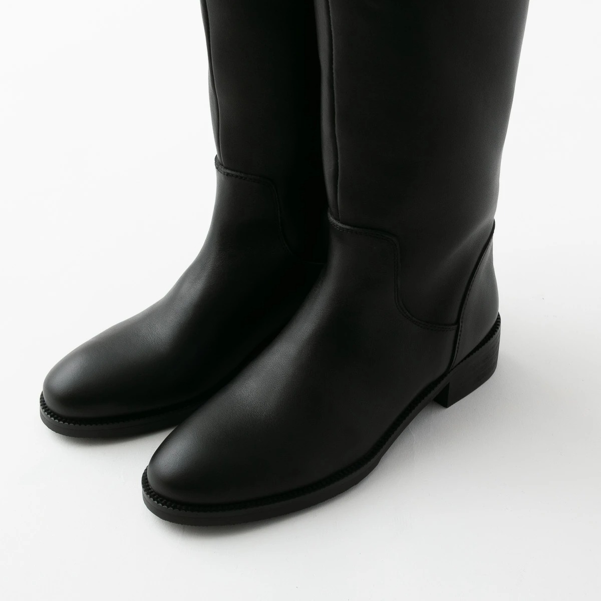 REMME レメ レザー バッグジップ ロングブーツ ZH-1207-2