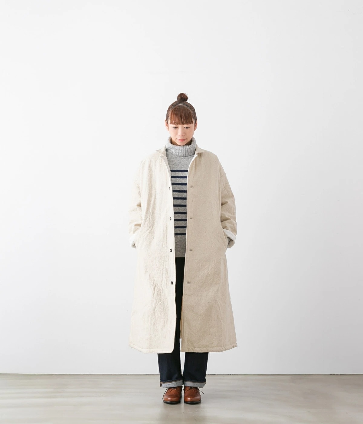 yarmo ヤーモ New Quilting Labo Coat キルティング ラボ コート 3色