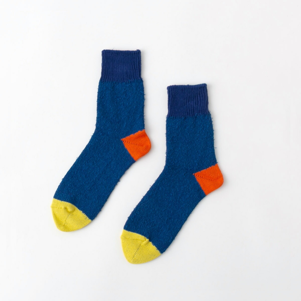 SHOWATABE ショウワタベ Textured Cotton Socks テクスチャー コットン ソックス 5色