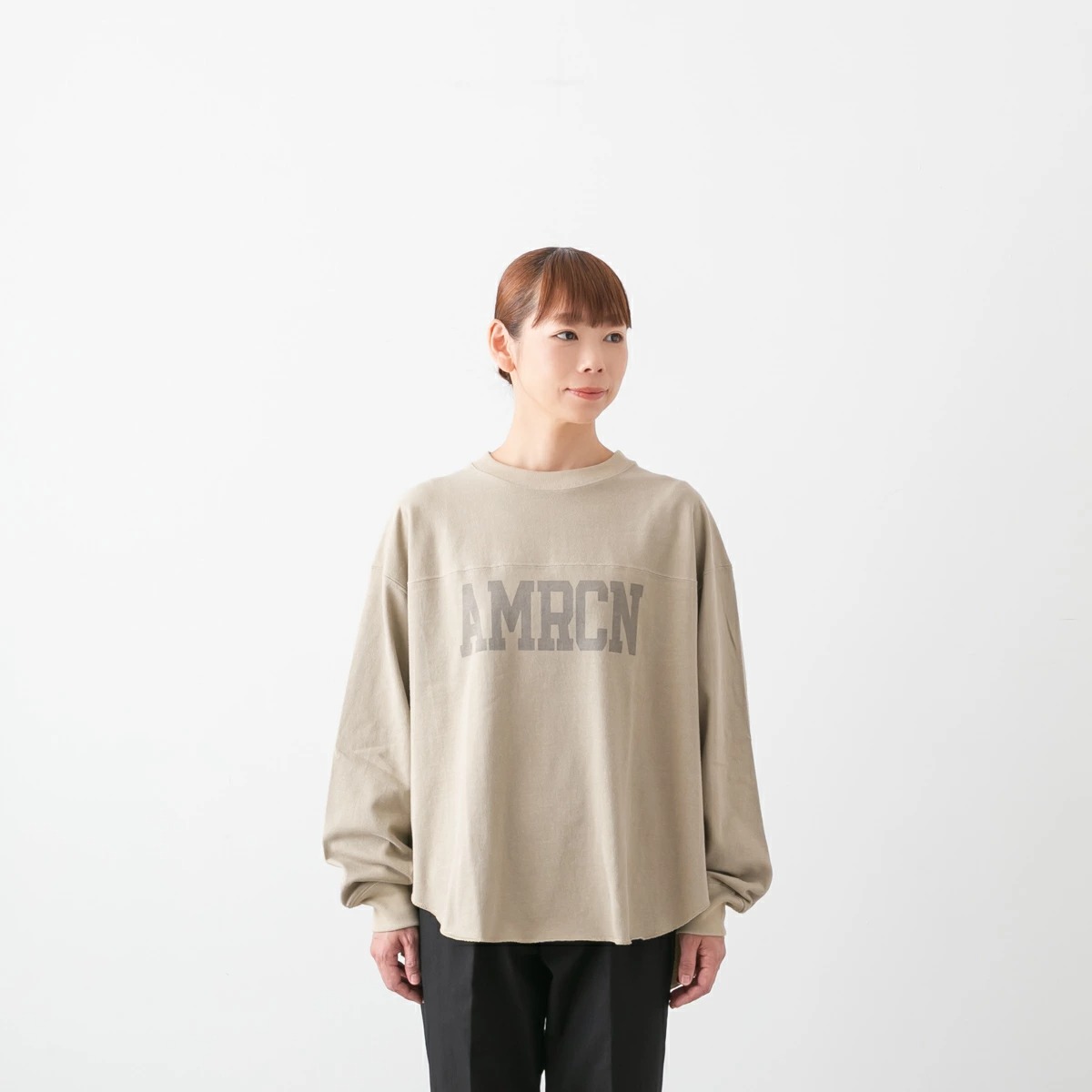 Americana アメリカーナ ヴィンテージ天竺 ロングスリーブ