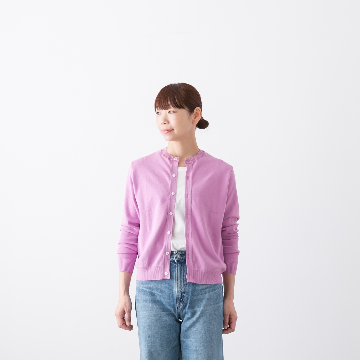 gicipi ジチピ クルーネック カーディガン グラナータ GRANATA 5色 2418P