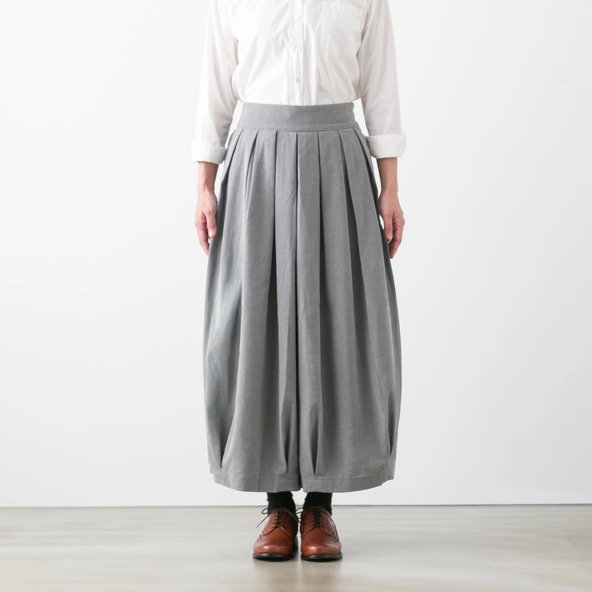 HARVESTY ハーベスティ TR トロピカル ストレッチ サーカス キュロット 3色 A22510