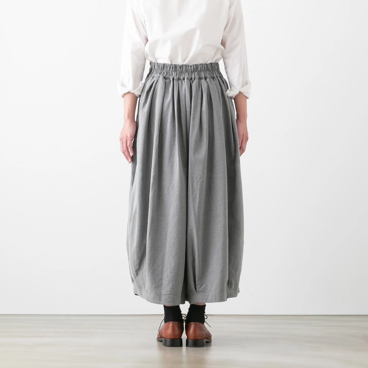 HARVESTY ハーベスティ TR トロピカル ストレッチ サーカス キュロット 3色 A22510