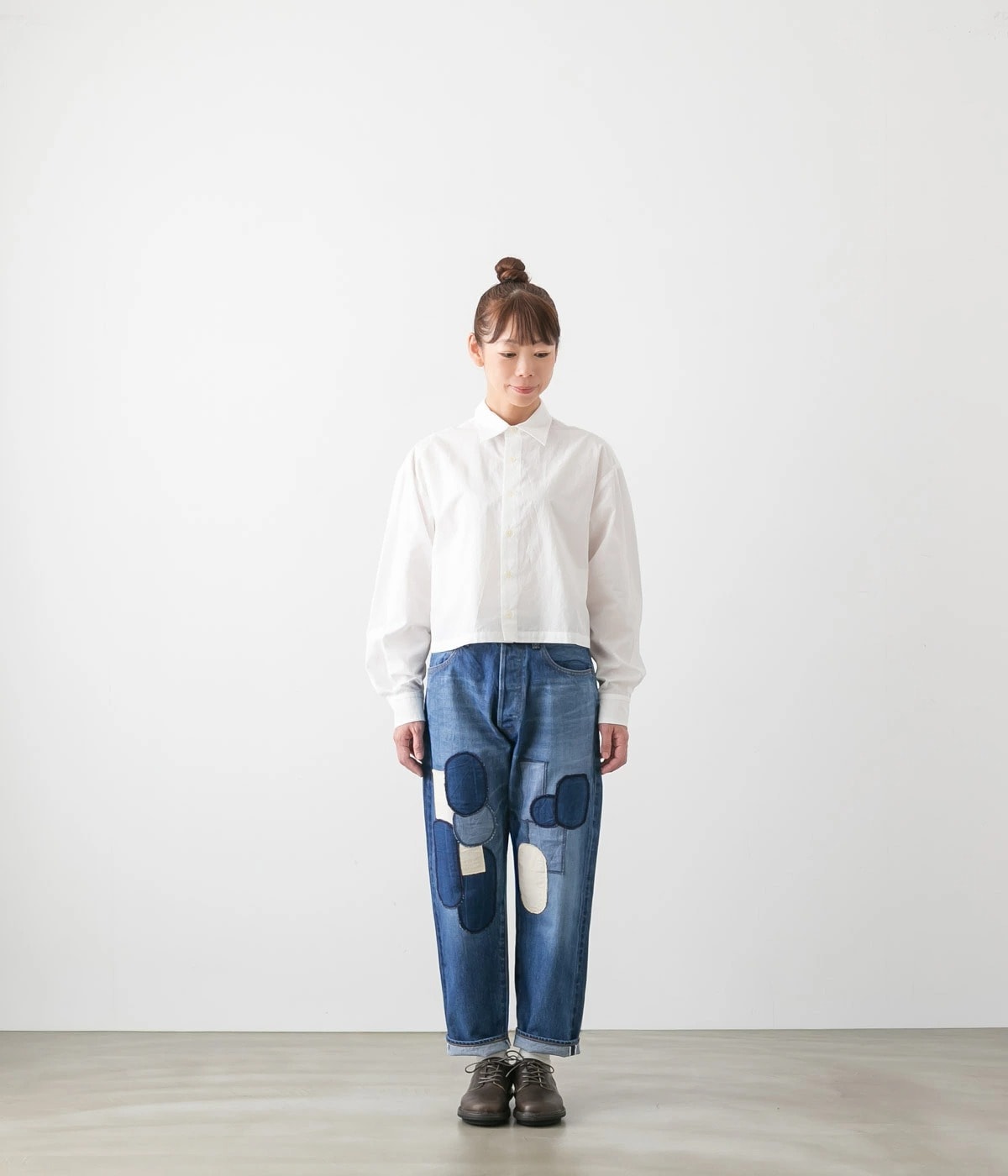 Ordinary fits オーディナリーフィッツ LOOSE ANKLE DENIM PANTS UROKO 108URK-326