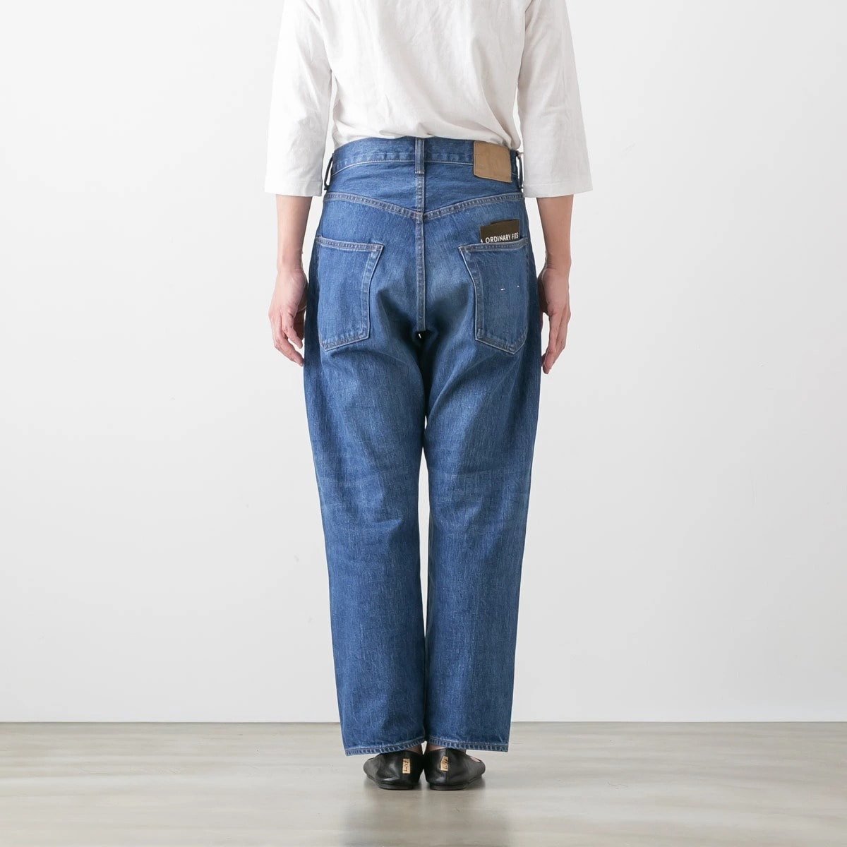 Ordinary fits オーディナリーフィッツ LOOSE ANKLE DENIM PANTS UROKO 108URK-326