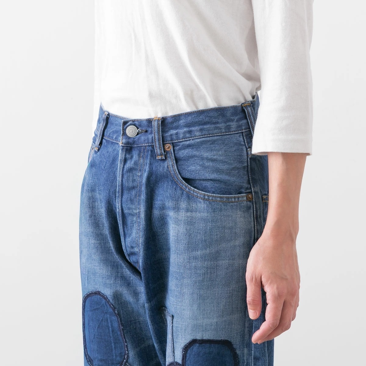 Ordinary fits オーディナリーフィッツ LOOSE ANKLE DENIM PANTS UROKO 108URK-326