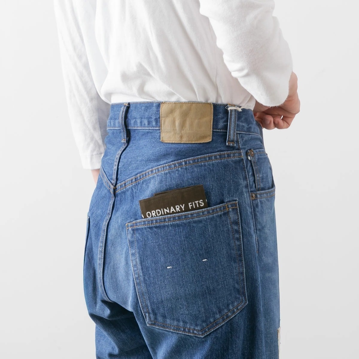 Ordinary fits オーディナリーフィッツ LOOSE ANKLE DENIM PANTS UROKO 108URK-326