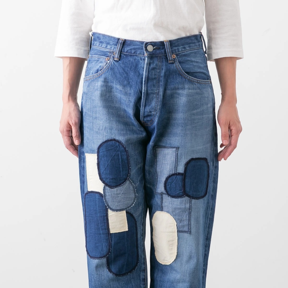 Ordinary fits オーディナリーフィッツ LOOSE ANKLE DENIM PANTS UROKO 108URK-326
