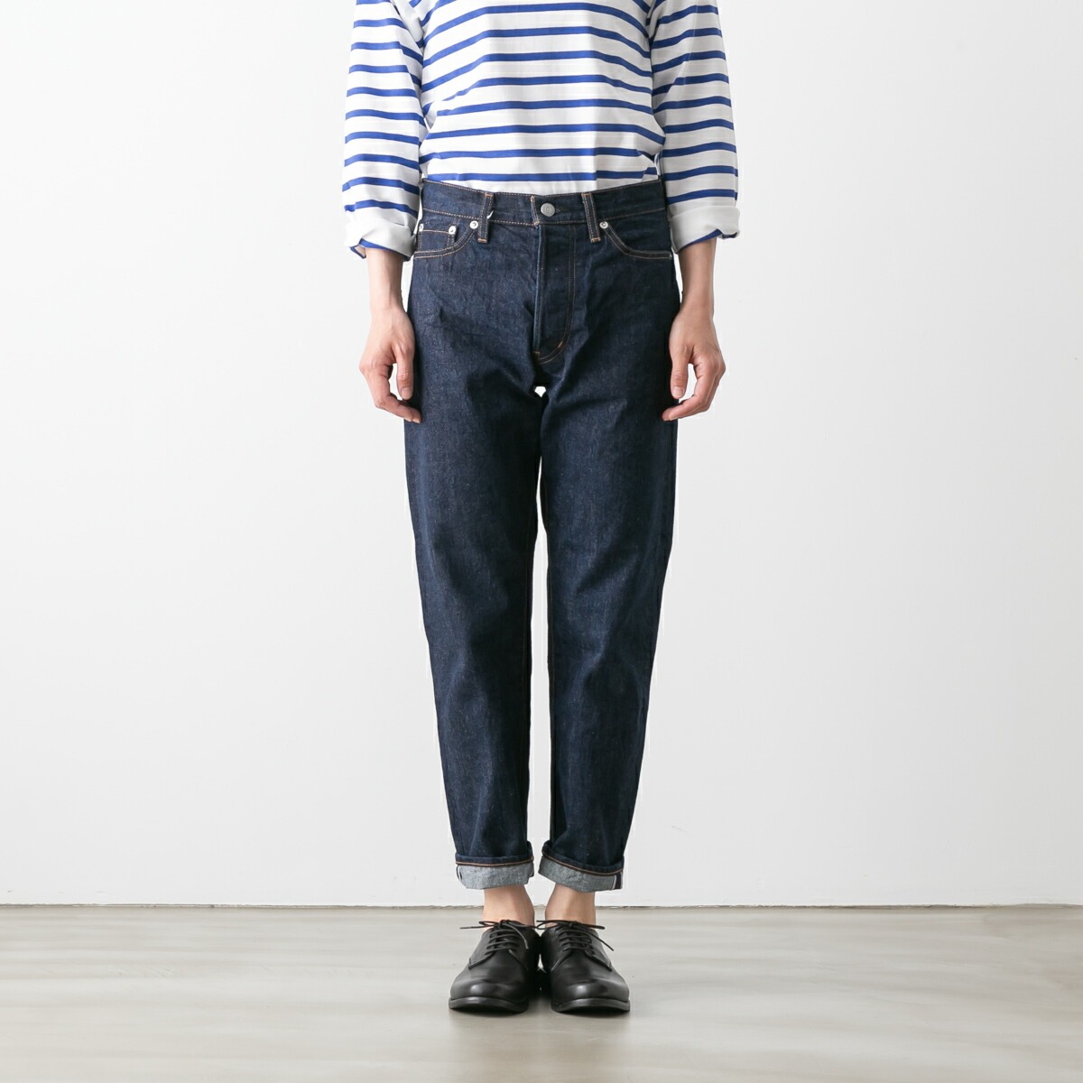 Ordinary fits オーディナリーフィッツ 5P アンクル デニムパンツ ワン 