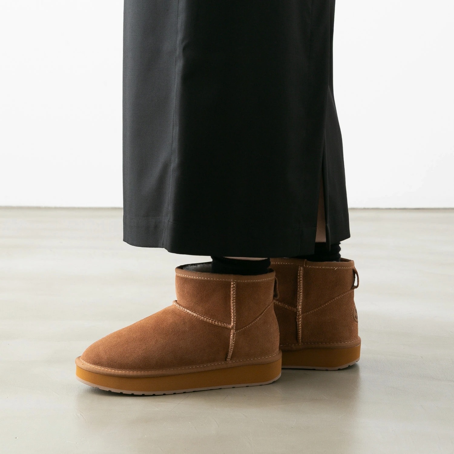 EMU Australia エミュ Platform Micro Wool 厚底 ムートン ブーツ W13252