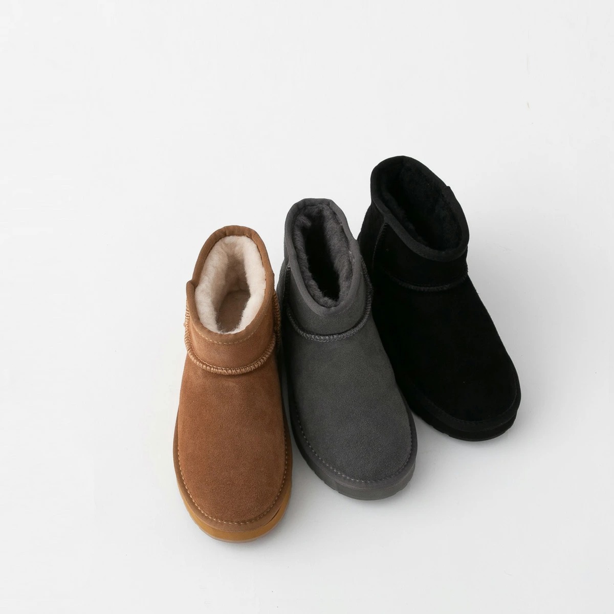EMU Australia エミュ Platform Micro Wool 厚底 ムートン ブーツ W13252