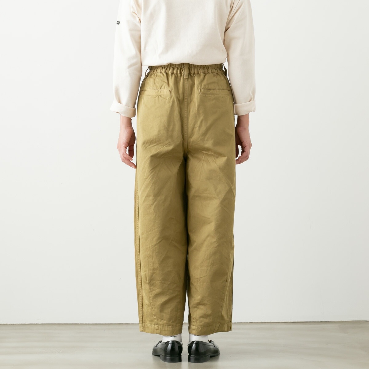 ハーベスティ　サーカスパンツ　サイズ1　カーキベージュ ハーベスティ サーカスパンツ カーキ HARVESTY ハーベスティ NARROW