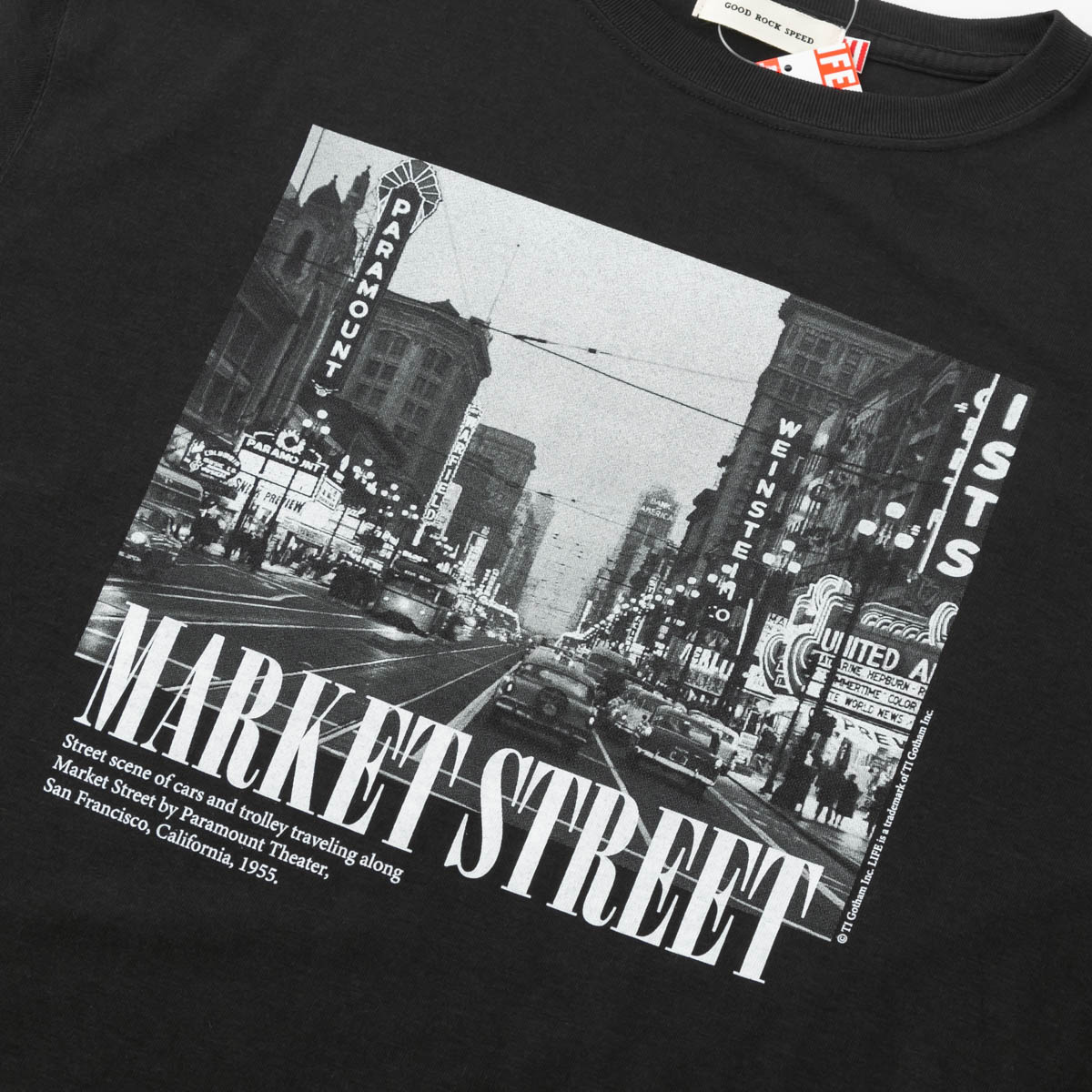 GOOD ROCK SPEED グッドロックスピード LIFE PHOTO T-SHIRT フォト プリント Tシャツ 3色 C1105-02