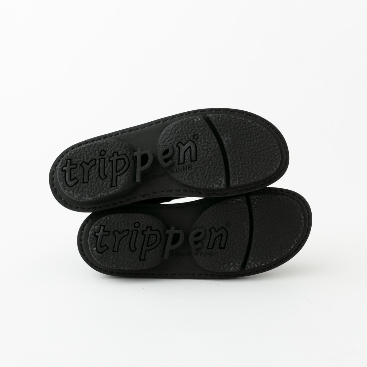 trippen トリッペン レザーショートブーツ BASE WAW242 black