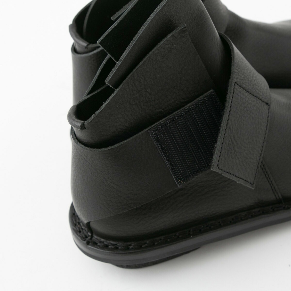 trippen トリッペン レザーショートブーツ BASE WAW242 black