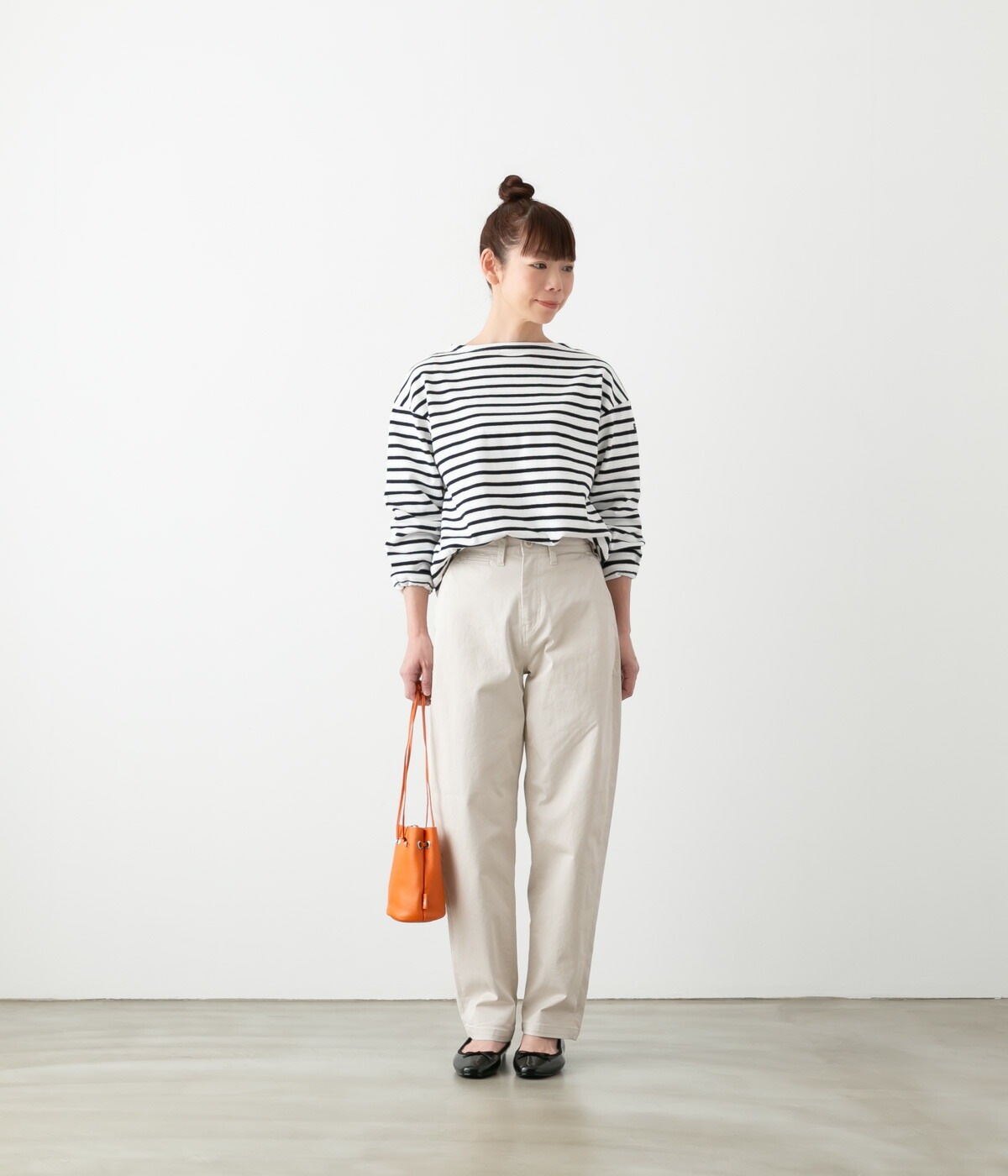 D.M.G ドミンゴ ストレッチチノ カーブライン トラウザー 4色 14-316T