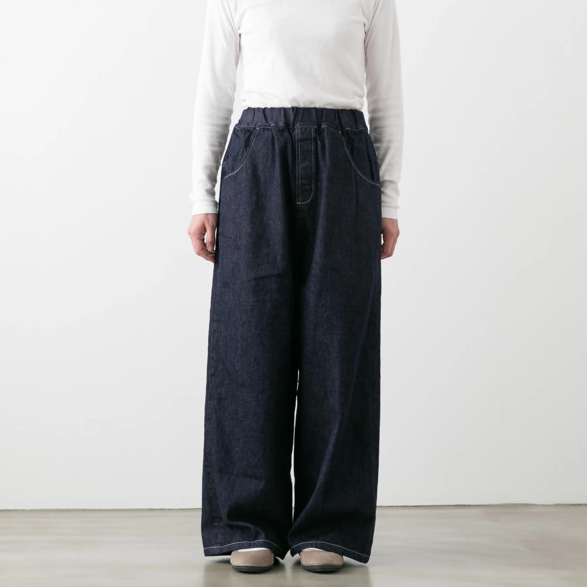 NARU ナル 10.5ozデニム ノッポセルヴィッチパンツ 6688001