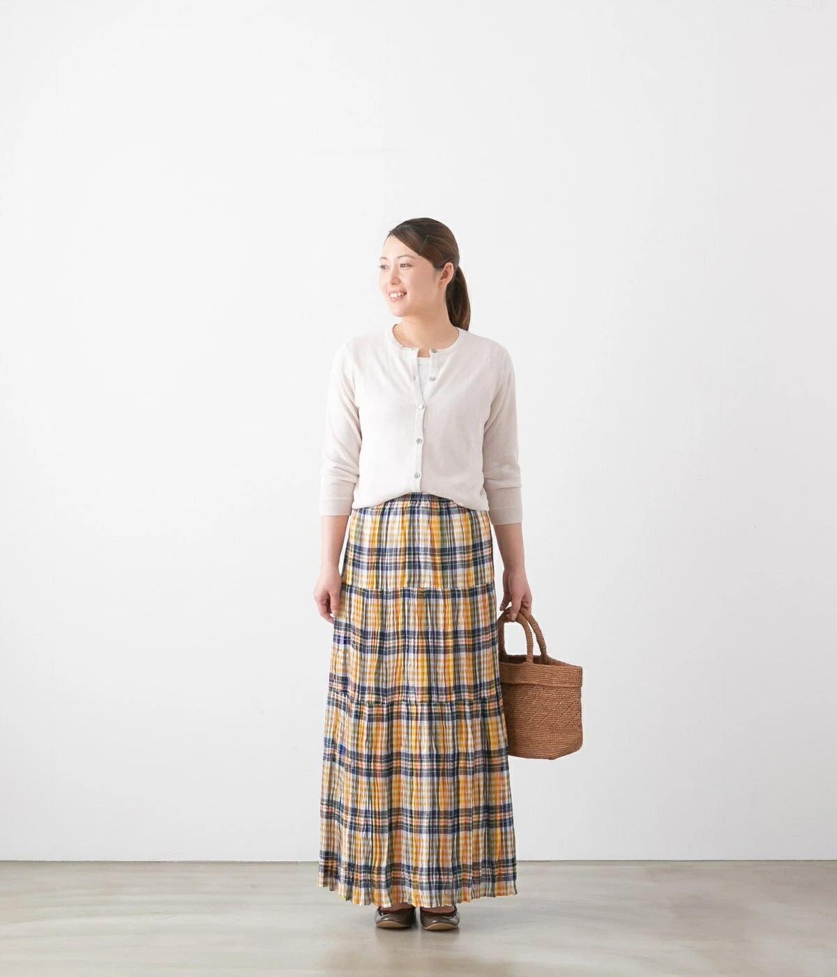 ROCK MOUNT ロックマウント Plaids社 チェック ロング丈 ティアード
