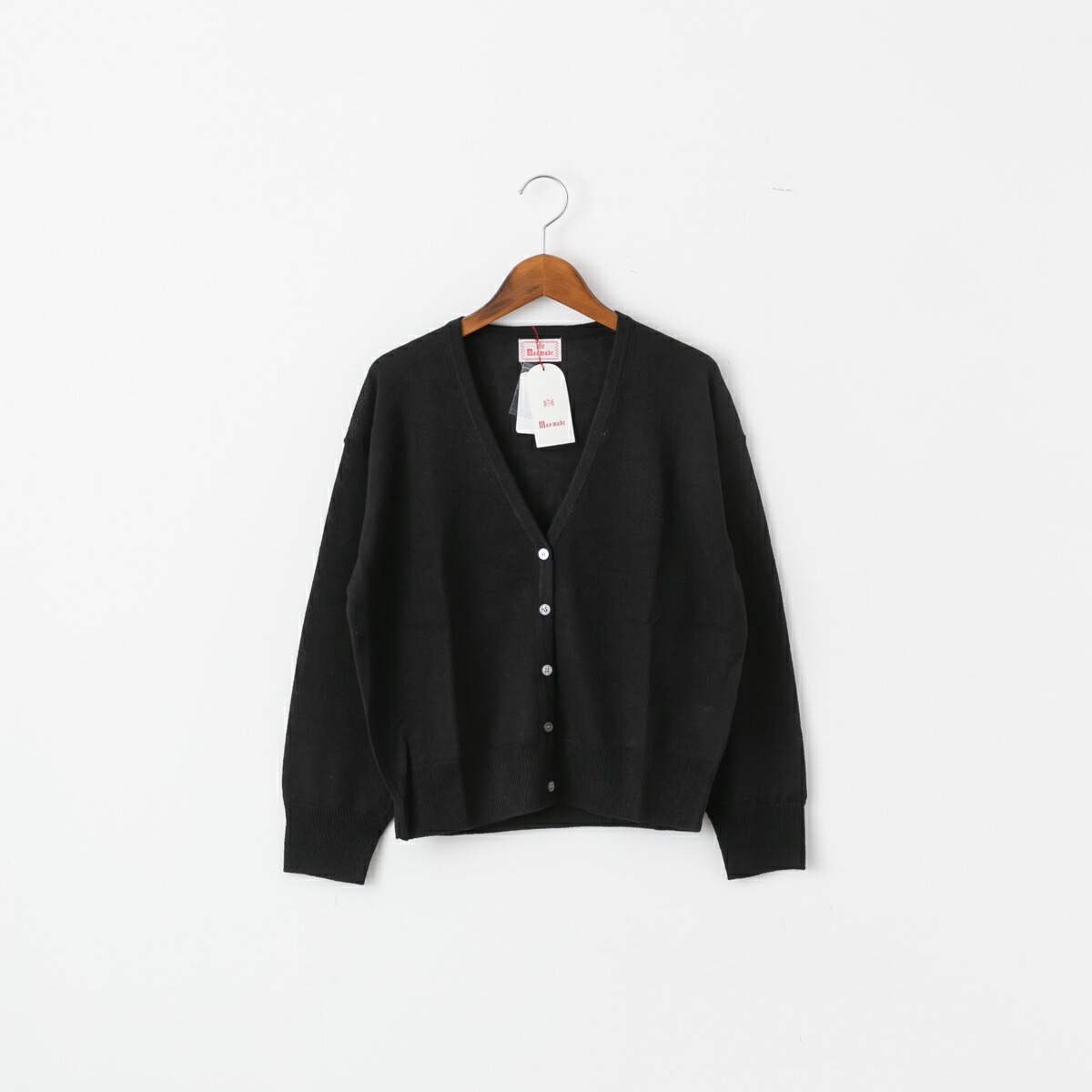 maomade マオメイド UVカット リネン Vネック カーディガン 8色 511110