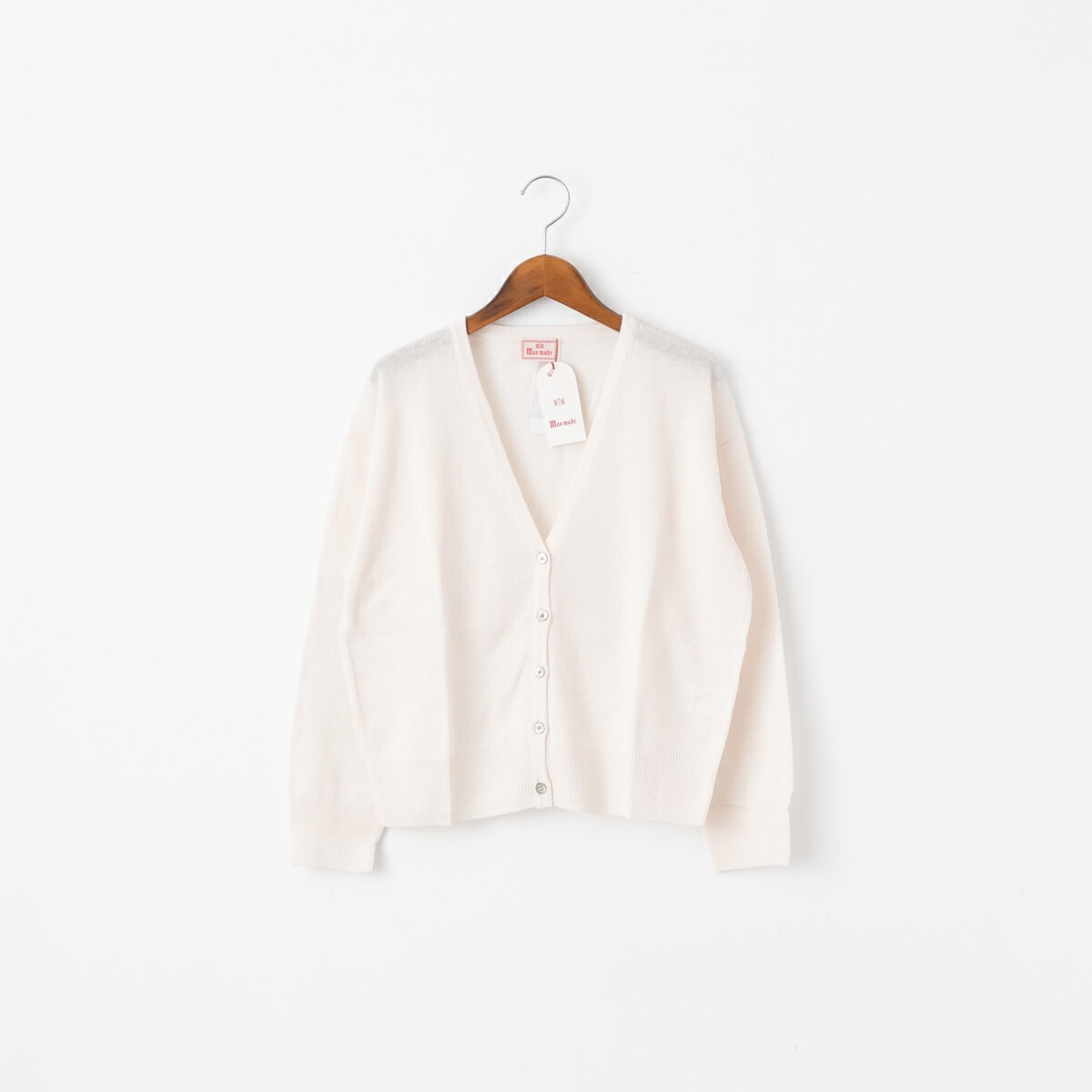 maomade マオメイド UVカット リネン Vネック カーディガン 8色 511110