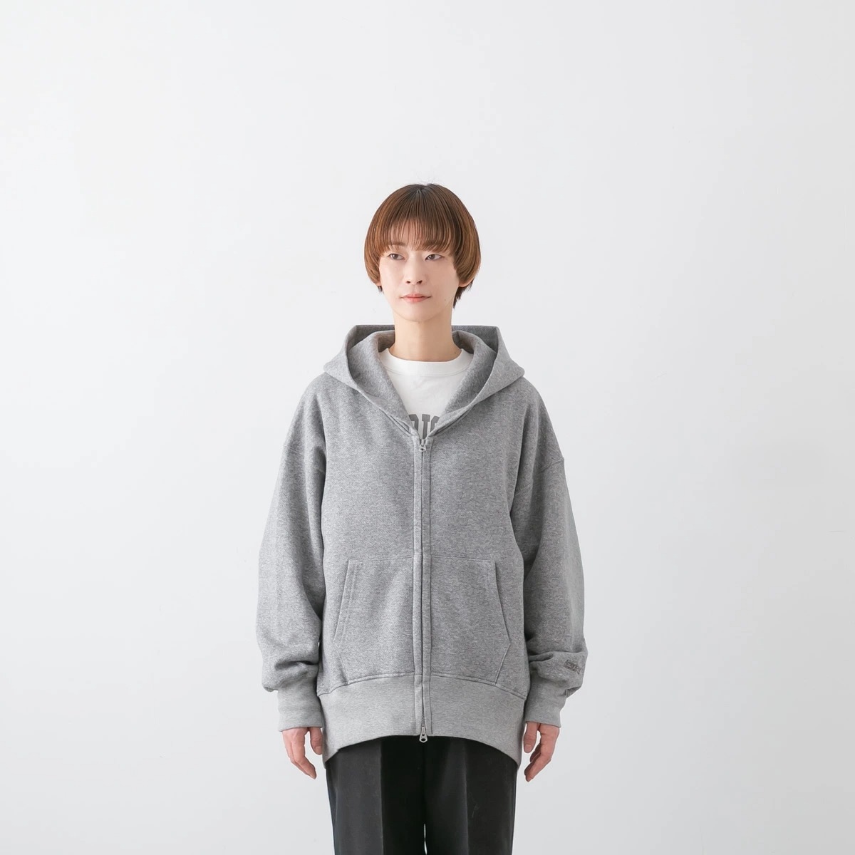 Americanaワイドフルジップフーディ Americana アメリカーナ ワイド フルジップ フーディー 4色 BRF-803A