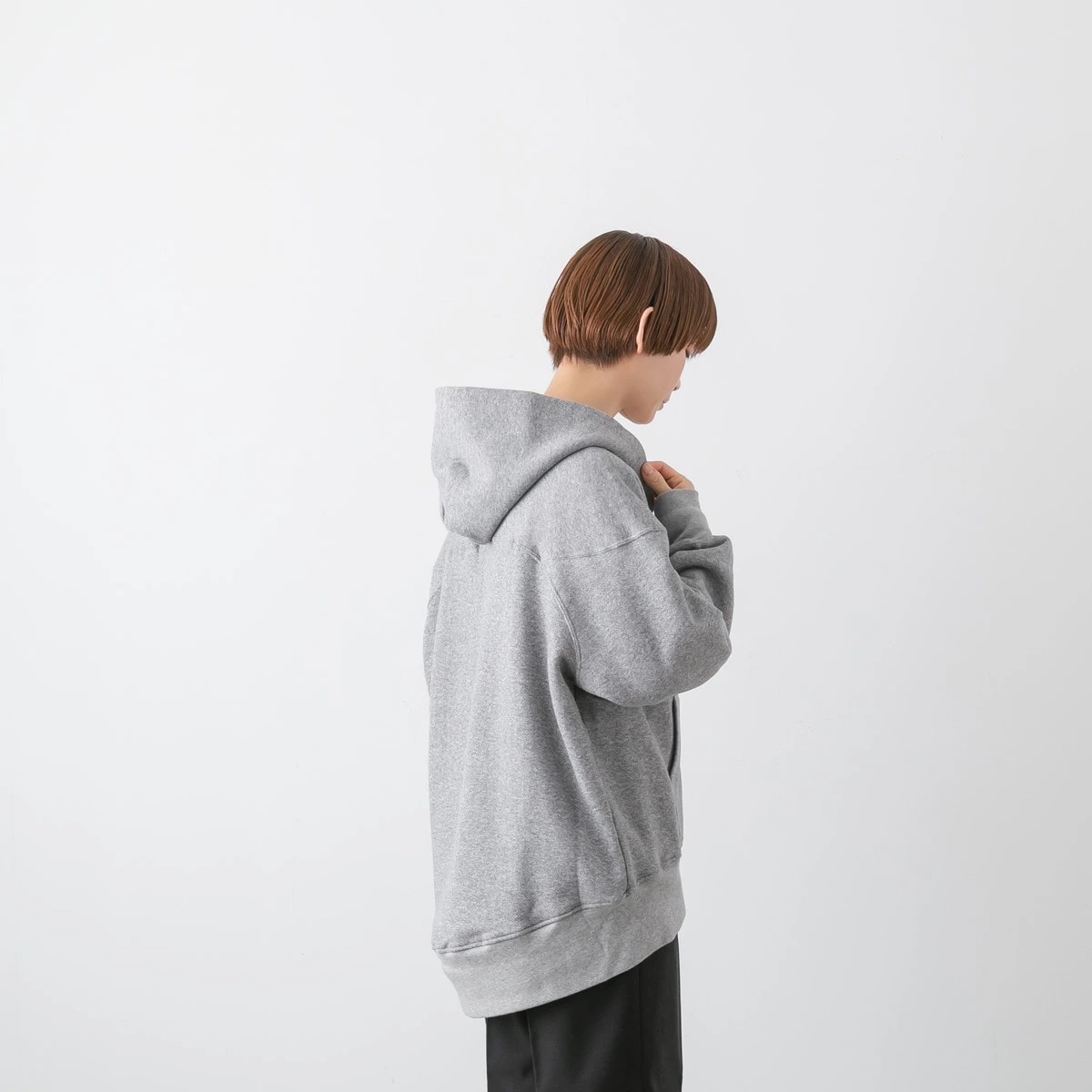 Americana アメリカーナ ワイド フルジップ フーディー 4色 BRF-803A